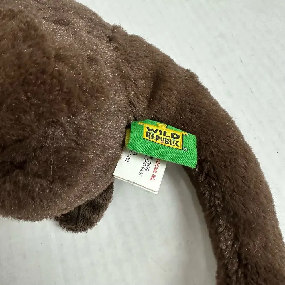 Wild Republic River Otter Plush Stuffed Animal Brown Realistic K & M 10